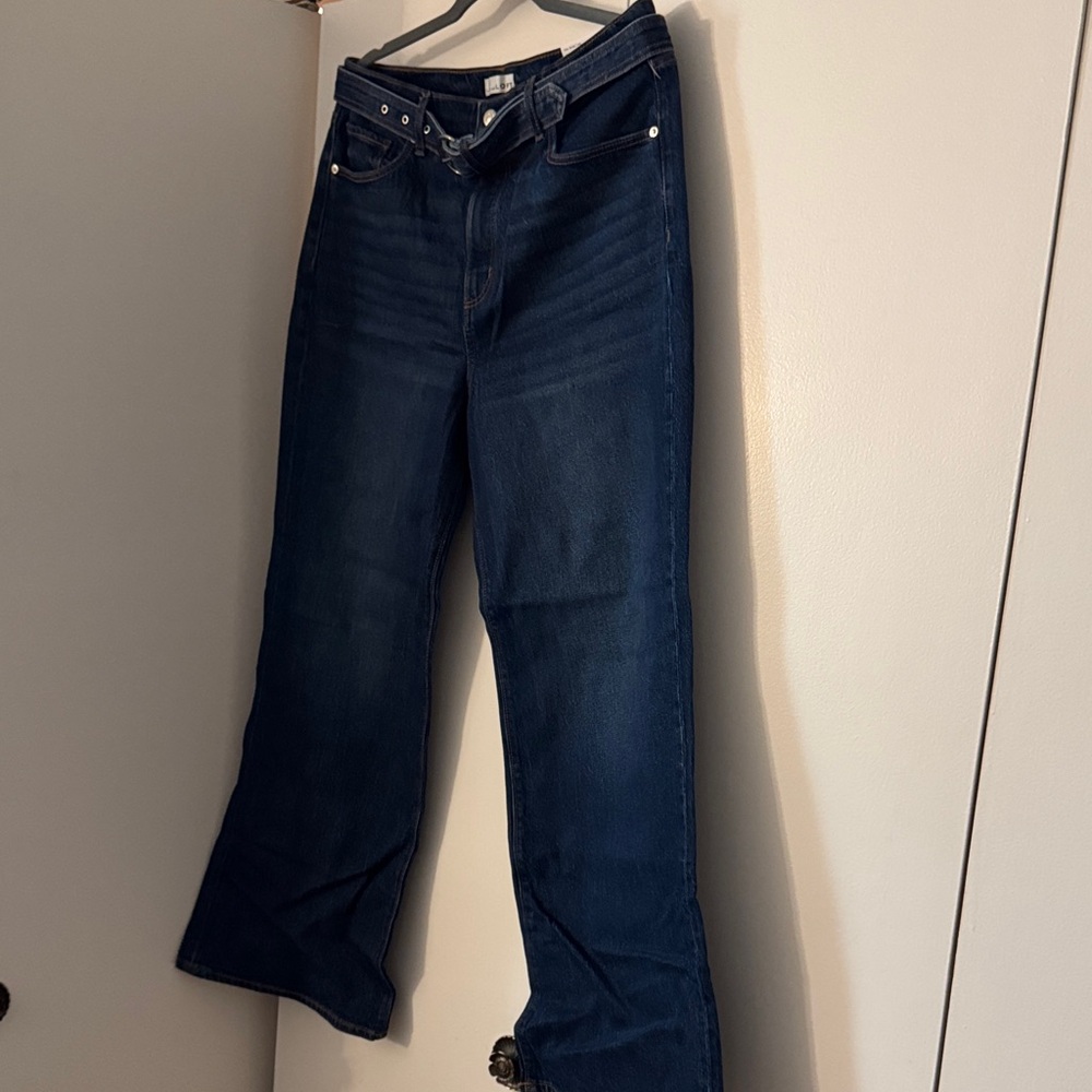LOFT Dark Blue Flare Jeans